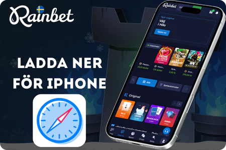 Rainbet download till iPhone via App Store installation